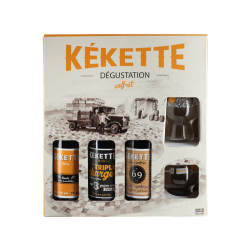 COFFRET KEKETTE JUMBO 3*75CL + 2 VERRES_MIXTE_2.25